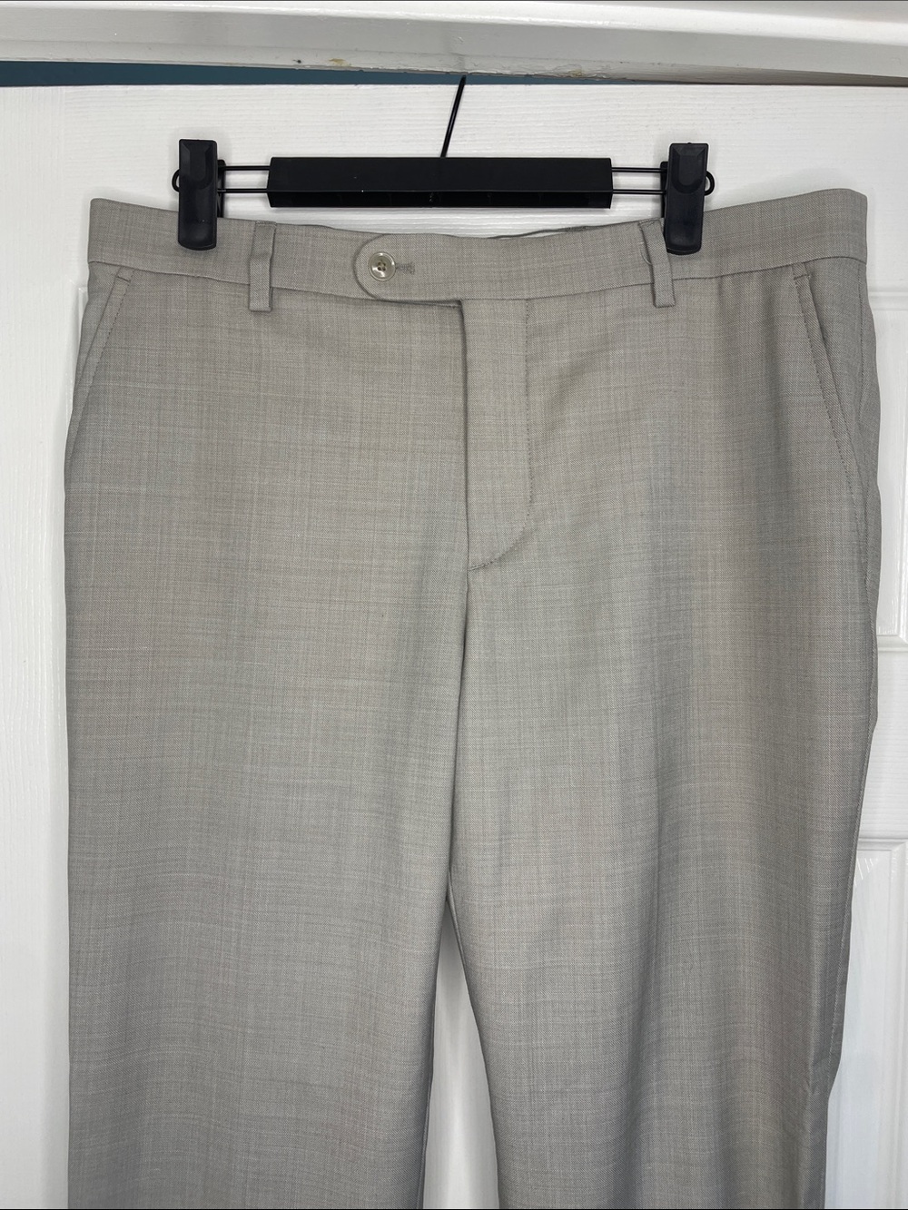 Joseph Abboud Light Tan Dress Pants - Slim Fit Stretch Seperates